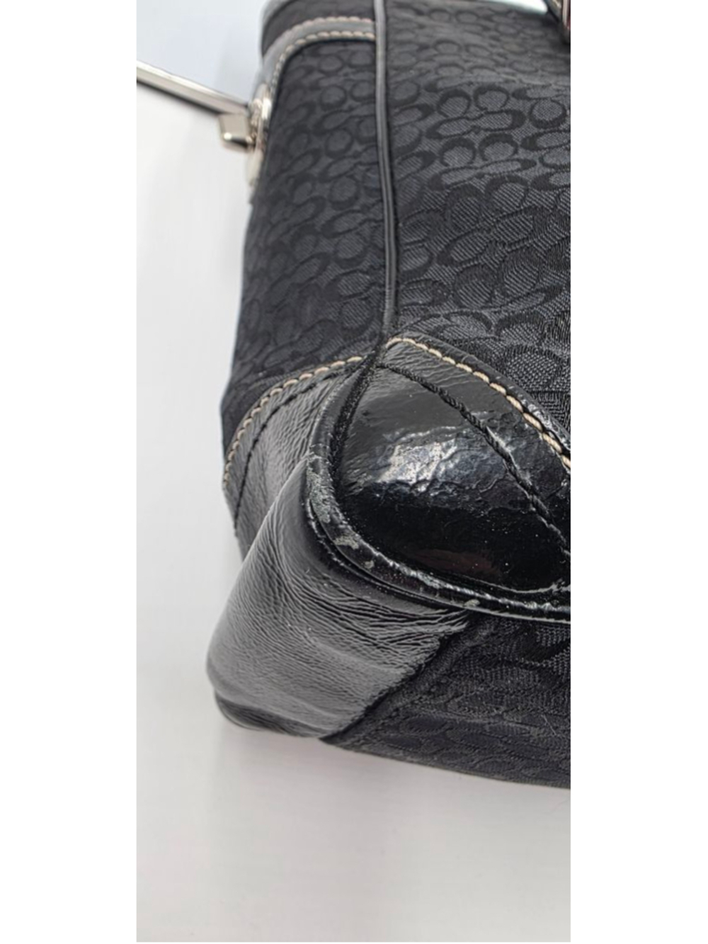EUC Women's Coach Black Gallery Tote - Picture 16 of 16
